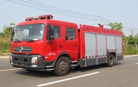 東風天錦水罐消防車(6噸)圖片