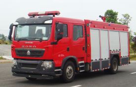 豪沃T5G泡沫消防車(4.5-6噸)圖片